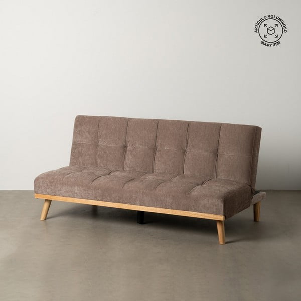 Smeđa sklopiva sofa od šenila 178 cm – Ixia-image-1