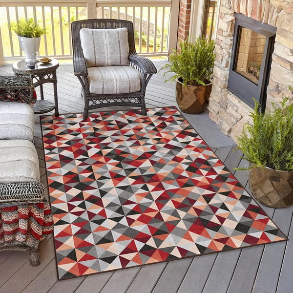 Crveni/sivi perivi tepih 120x180 cm Ignite – Mila Home-image-2