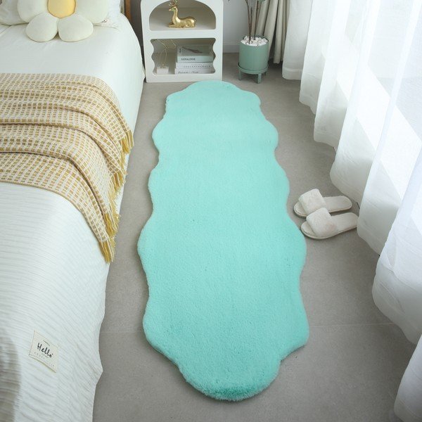 Mentol zeleno sintetičko krzno 60x180 cm Caty – Ayyildiz Carpets-image-3