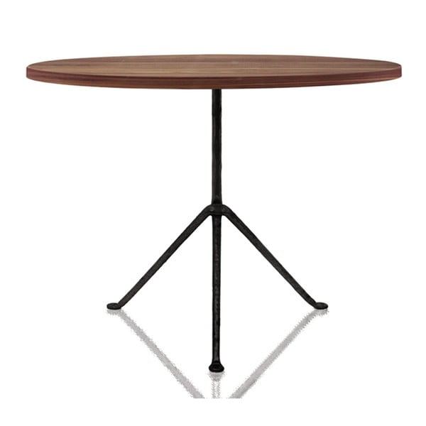 Blagovaonski stol s pločom od jasenovog drveta Magis Officina, ø 100 cm