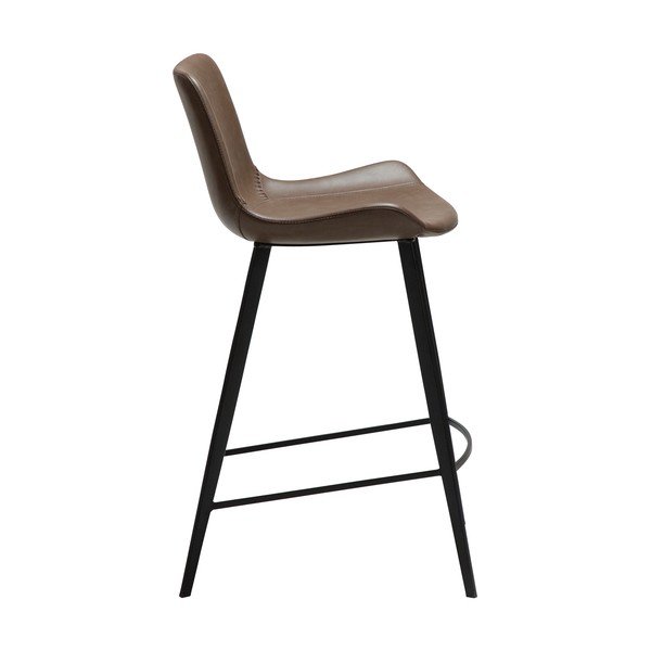 Smeđa barska stolica (visine sjedala 65 cm) Hype – DAN-FORM Denmark-image-2