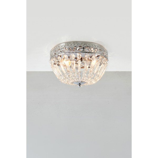 Stropna lampa u srebrnoj boji sa staklenim sjenilom Etienne - Markslöjd-image-1