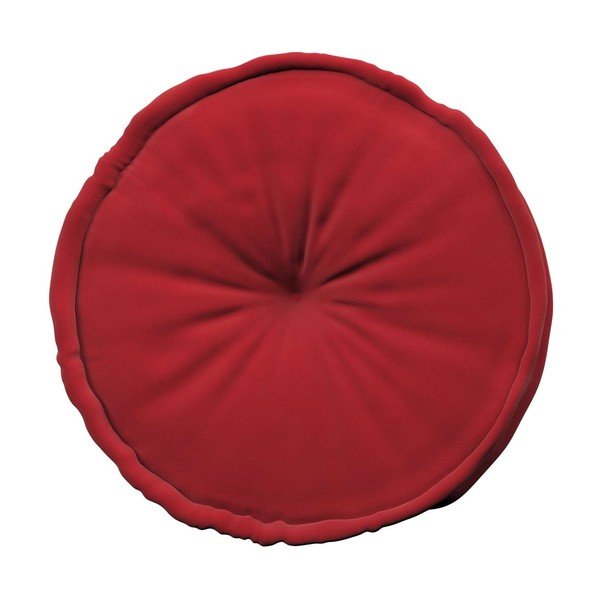 Crveni jastuk za sjedenje Posh Velvet - Yellow Tipi-image-1