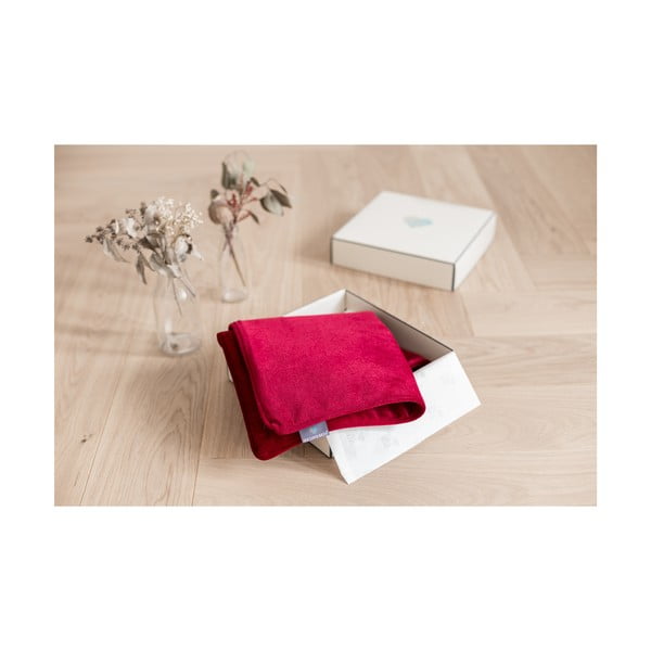 Crvena jastučnica WeLoveBeds Mystic Burgundy, 50 x 50 cm-image-3