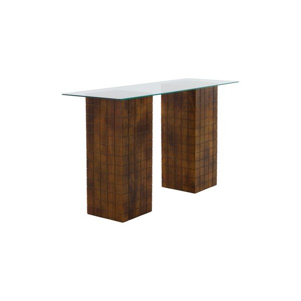 Radni stol od masivnog manga 48x140 cm Damen – Jotex