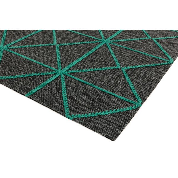 Crno-zeleni tepih Asiatic Carpets Prism, 120 x 170 cm-image-4