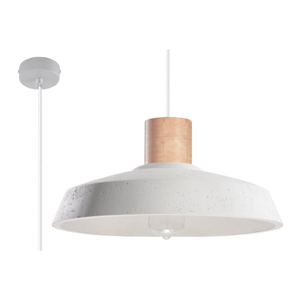 Bijela stropna lampa Sollux Arrigo-image-4