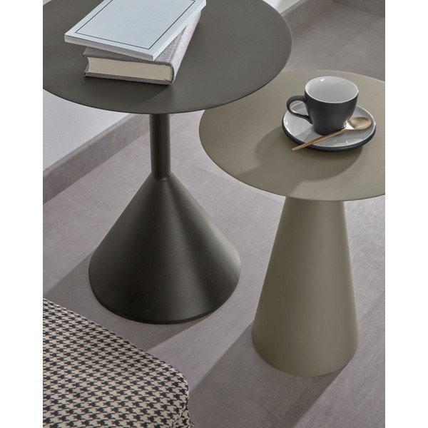 Metalni okrugao pomoćni stol ø 40 cm Shirel – Kave Home-image-3