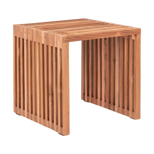 Pomoćni stol od masivne tikovine 40x40 cm Pego – House Nordic
