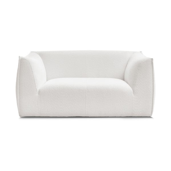 Bijela sofa od bouclé tkanine 170 cm Giorgia – Bobochic Paris