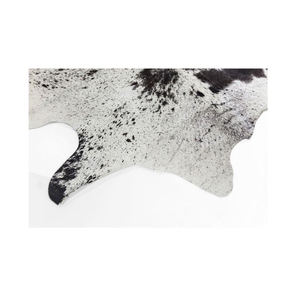Bijelo-smeđi tepih od kravlje kože Kare Design Hide, 190 x 150 cm-image-1