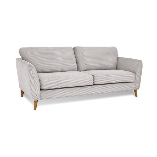 Svijetlo siva sofa od samta 206 cm Paris – Scandic-image-2