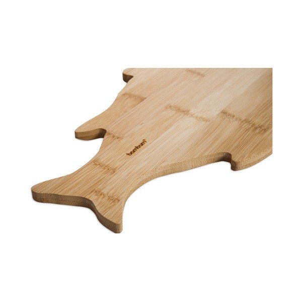 Pladanj za posluživanje od bambusovog drveta u obliku Bambum ribe-image-2