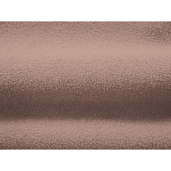 Svijetlo ružičasta fotelja od bouclé tkanine Chuck – Micadoni Home-image-4