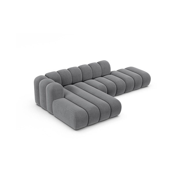 Svijetlo siva kutna garnitura (s lijevim kutom) Lupine – Micadoni Home-image-2