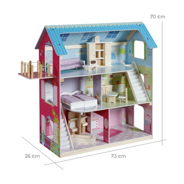 Kućica za lutke Roba Kids House-image-3