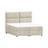 Bež boxspring krevet s prostorom za odlaganje 160x200 cm Rico – Ropez