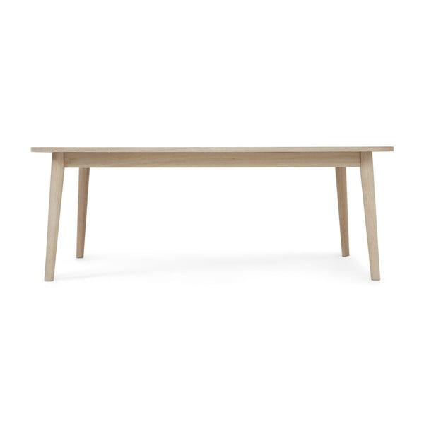 Stolić za kavu s pločom stola u dekoru hrasta u prirodnoj boji 70x125 cm Nyborg – Furnhouse-image-2