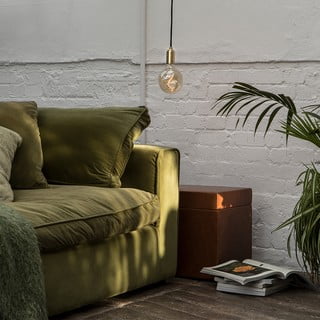 LED/sa žarnom niti žarulja s mogućnosti zatamnjivanja s toplim svjetlom E27, 2 W Voronoi I – tala