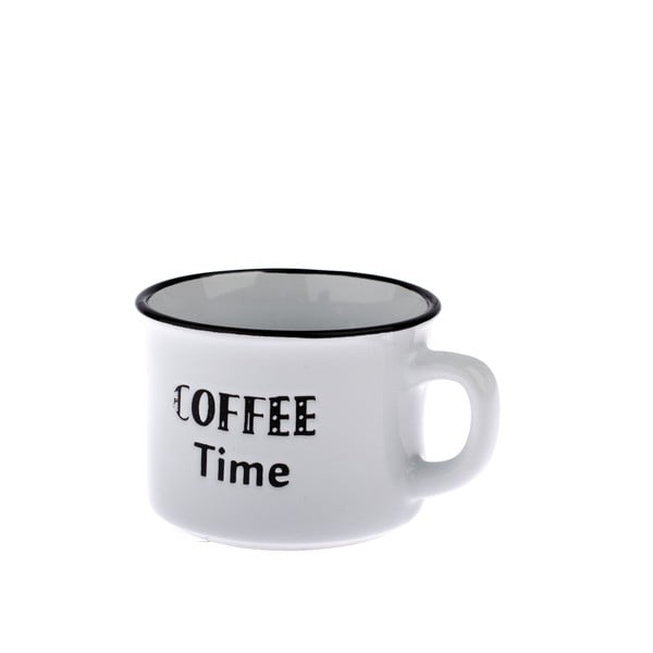 Keramička šalica Dakls Coffee Time, 130 ml