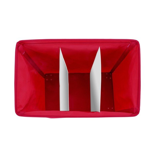 Crvena korpa za veš s 3 odjeljka Wenkoo Trivio, 117,6 l-image-2