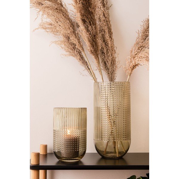 Zelena staklena vaza PT LIVING Attract, visina 30 cm-image-1