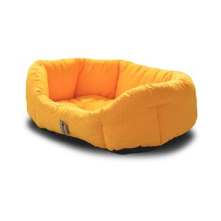 Žuti pamučni krevet 50x40 cm Sunny - Petsy