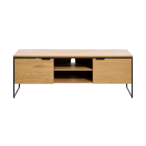 TV komoda u dekoru hrasta u prirodnoj boji 155x55x45 cm Cesura – Unique Furniture