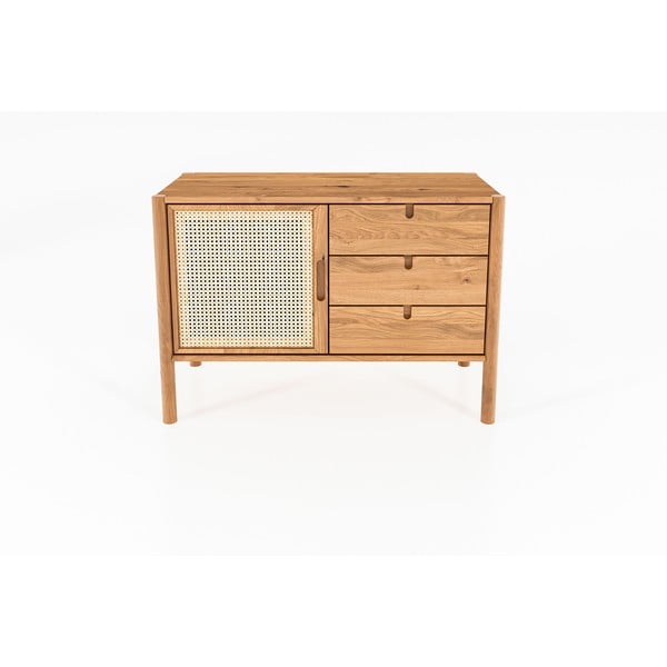 Niska komoda od hrastovine 97x69 cm Pola - The Beds-image-2