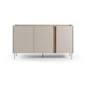 Krem/u prirodnoj boji komoda u dekoru hrasta 150x82,5x40,5 cm Lucile – Marckeric