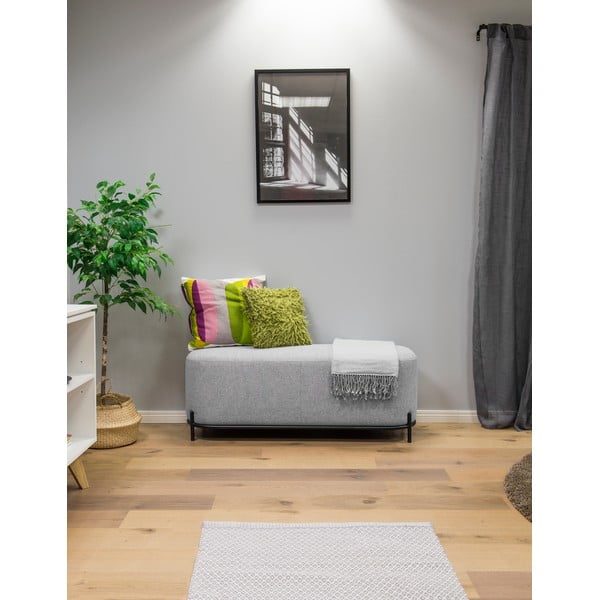 Sivi puf Tenzo Harry, širine 122 cm-image-1