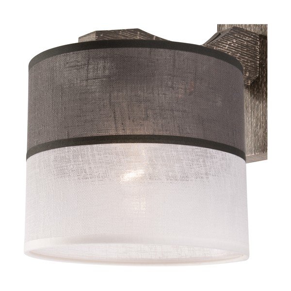 Siva zidna lampa ø 16 cm Andrea – LAMKUR-image-4