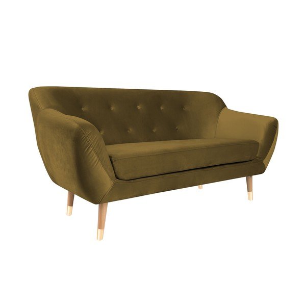 Dvosjed u zlatnoj boji Mazzini Sofas Amelie-image-4