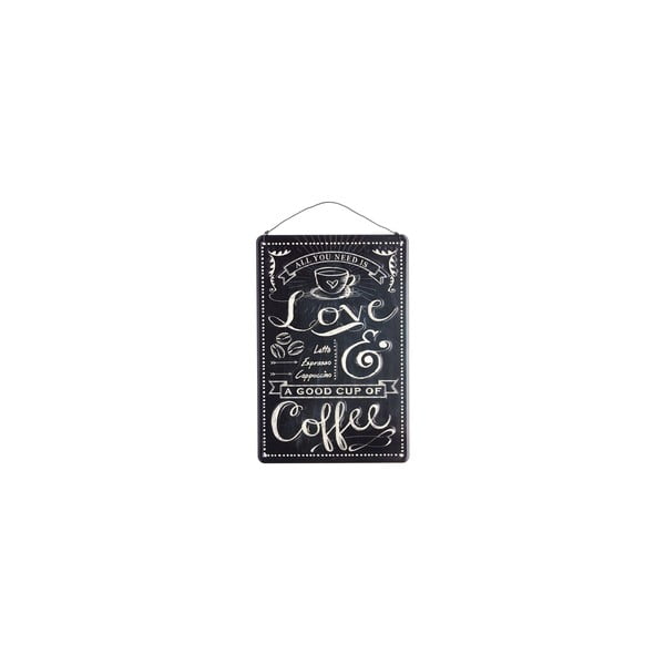 Viseći znak Love Coffee, 30x20 cm