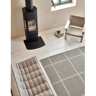 Bež unutarnja i vanjska staza 70x150 cm Ada Dark Linen – Pappelina