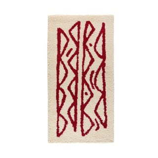 Krem-crveni tepih Bonami Selection Morra, 80 x 150 cm
