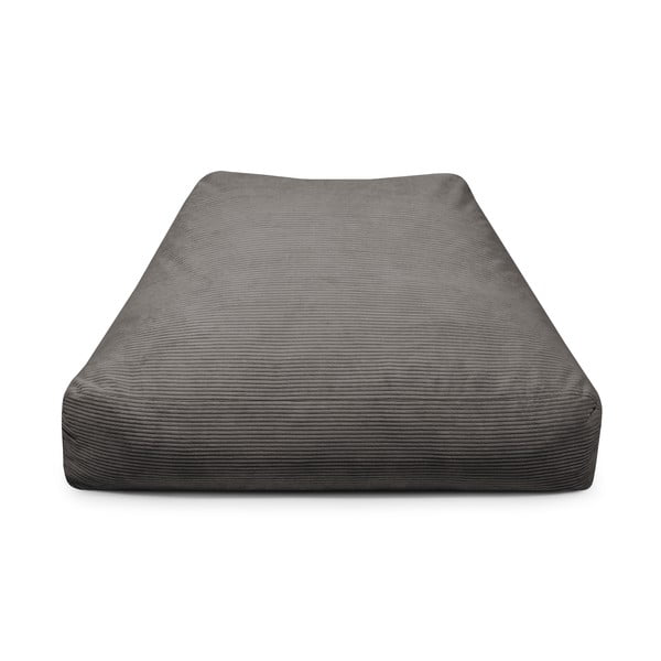Crna vreća za sjedenje od samta Sofa Snug – SLOWDOWN-image-1