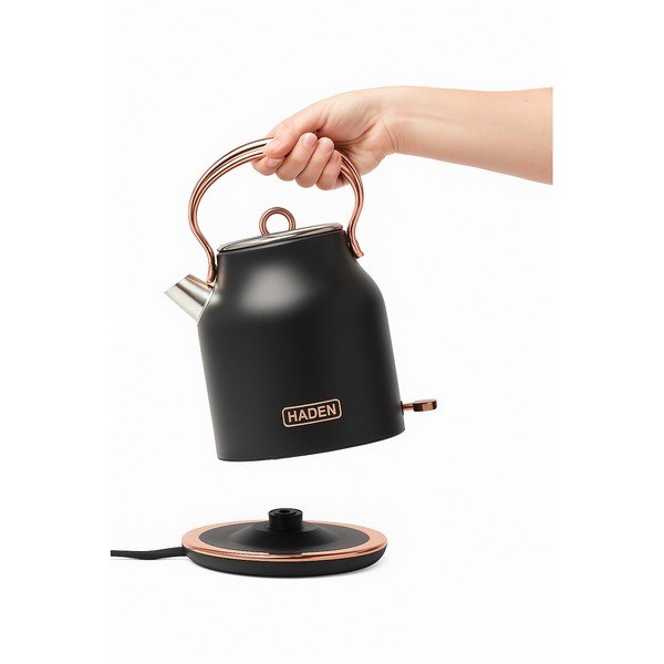 Crno kuhalo za vodu 1,7 l Heritage – Haden-image-4