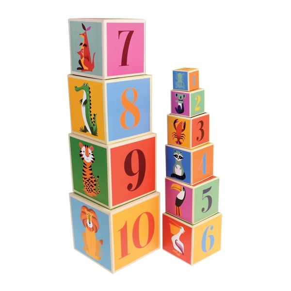 Kocke za igru Rex London Colourful Creatures-image-3