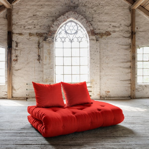 Sofa na razvlačenje Karup Shin Sano Natur / Red