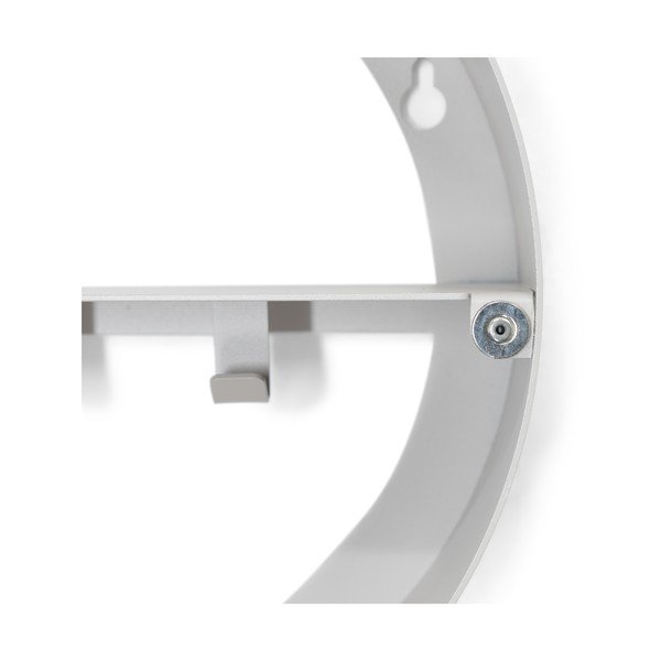 Smeđe-sivi metalni zidni/s ogledalom kupaonski ormarić 35x35 cm Sonnet – Spinder Design-image-1