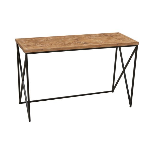 Pomoćni stol od masivne jele u prirodnoj boji 48x120 cm Kickford – Premier Housewares