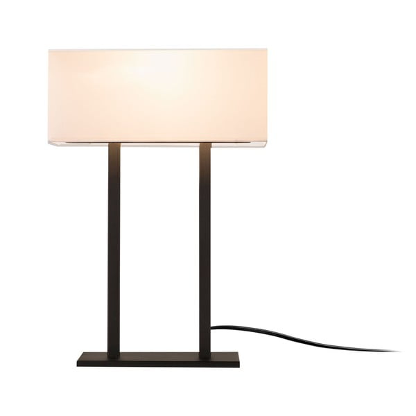 Bijela/crna stolna lampa (visina 52 cm) Salihini – Opviq lights