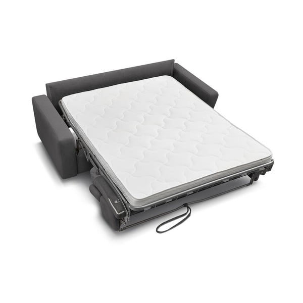 Tamno siva sklopiva sofa 195 cm Monaco – Bobochic Paris-image-4