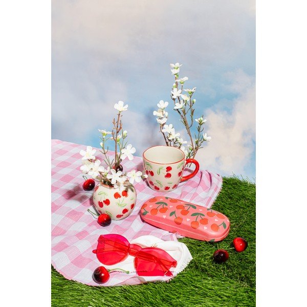 Bež keramička šalica 250 ml Cherries – Sass & Belle-image-2