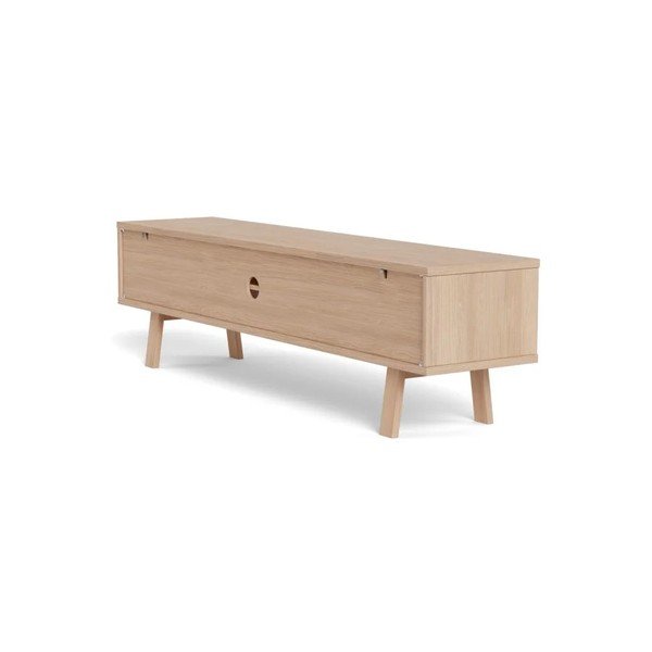 Furnirana TV komoda u svijetloj prirodnoj boji 180x50x40 cm Lamberth – Actona-image-2