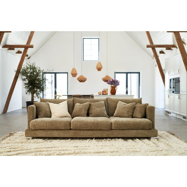 Smeđa sofa 270 cm Colorado – Sits-image-1
