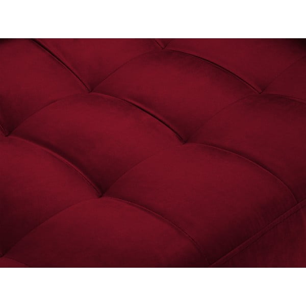 Crvena baršunasta sofa Milo Casa Santo, 174 cm-image-1