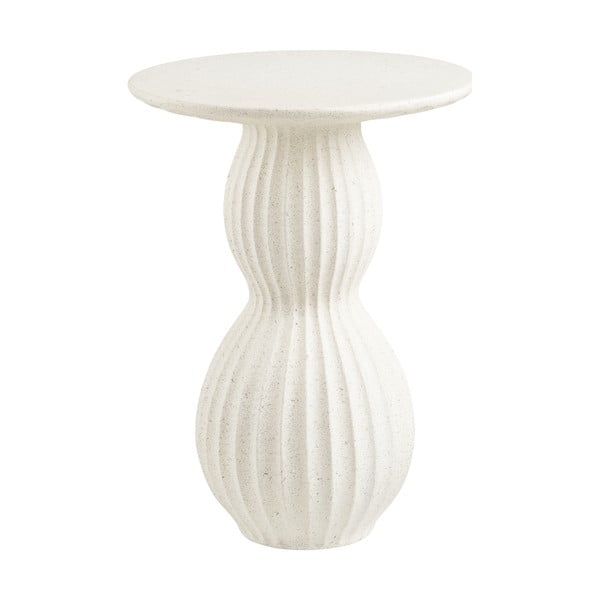 Okrugao pomoćni stol od kamenine ø 40 cm Newtown – House Nordic-image-3