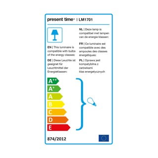 Žuta stolna lampa Leitmotiv Hood